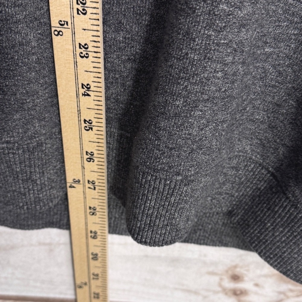 Tasso Elba Mens Charcoal Gray Cotton Shawl Collar Button Sweater Large SI36227 - Picture 6 of 6